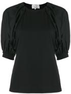 3.1 Phillip Lim Puff Sleeve Top - Black