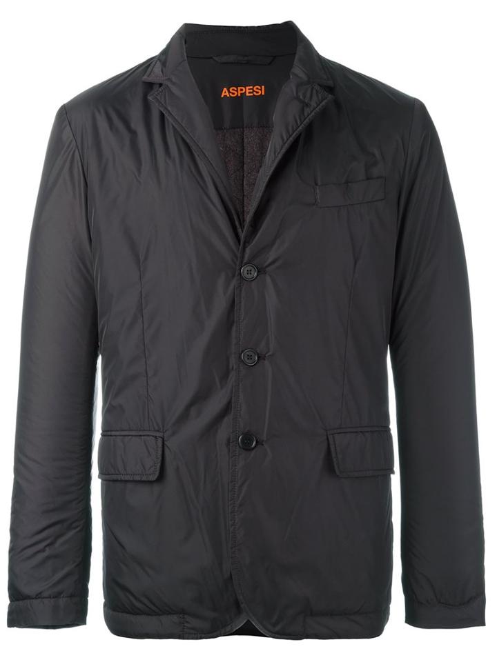Aspesi Notched Lapel Lightweight Jacket
