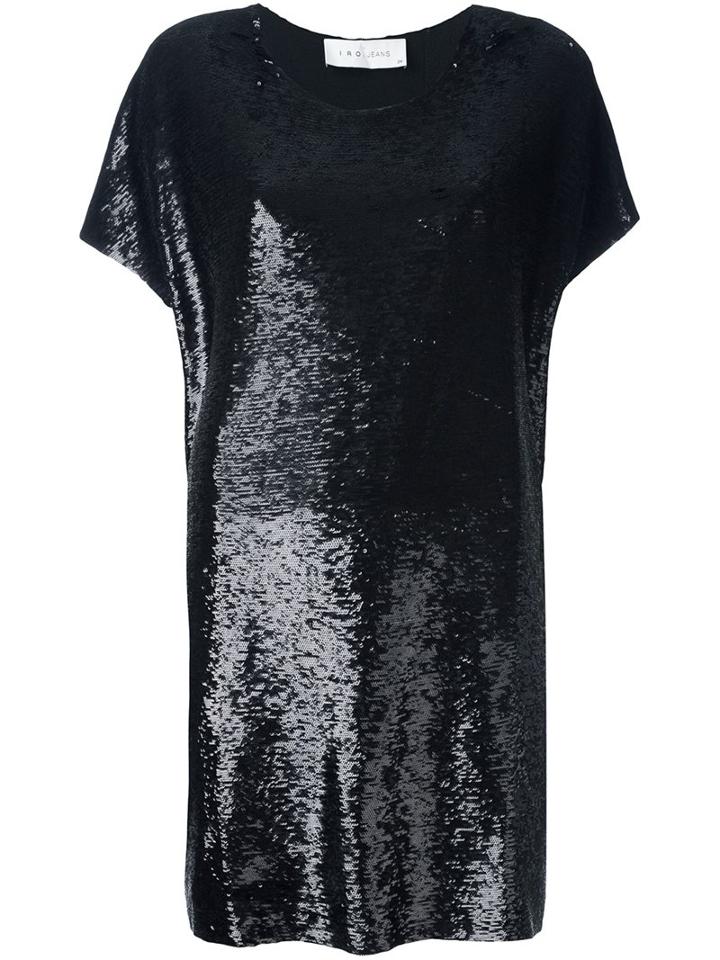 Iro Sequin Shift Dress