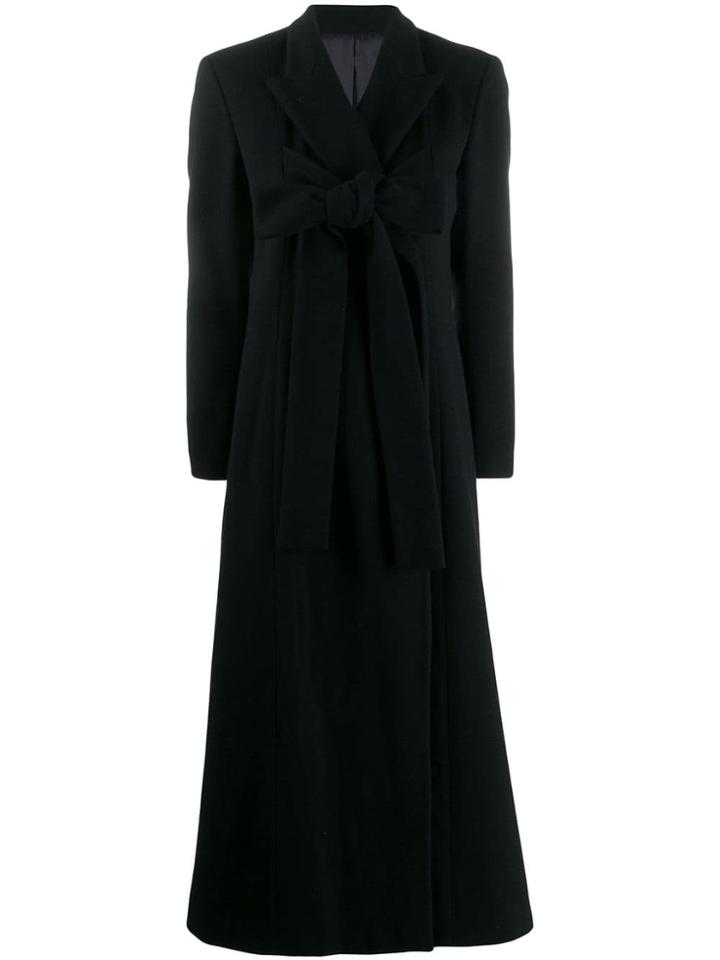 Jean Paul Gaultier Pre-owned 1993 Long Coat - Black