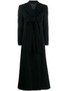 Jean Paul Gaultier Pre-owned 1993 Long Coat - Black