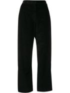Kristensen Du Nord Flared Corduroy Trousers - Black