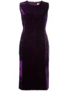 Maison Martin Margiela Pre-owned 'white Label' Velvet Dress - Pink