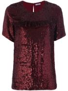 P.a.r.o.s.h. Gathered Sequin T-shirt