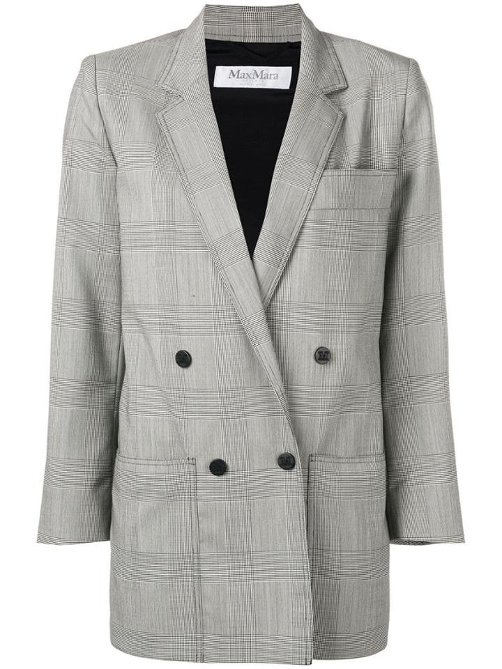 Max Mara Classic Slim-fit Blazer - Black