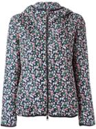 Moncler Vive Hooded Jacket, Women's, Size: 0, Blue, Polyester/polyamide