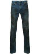 Roar Stain Effect Jeans - Blue