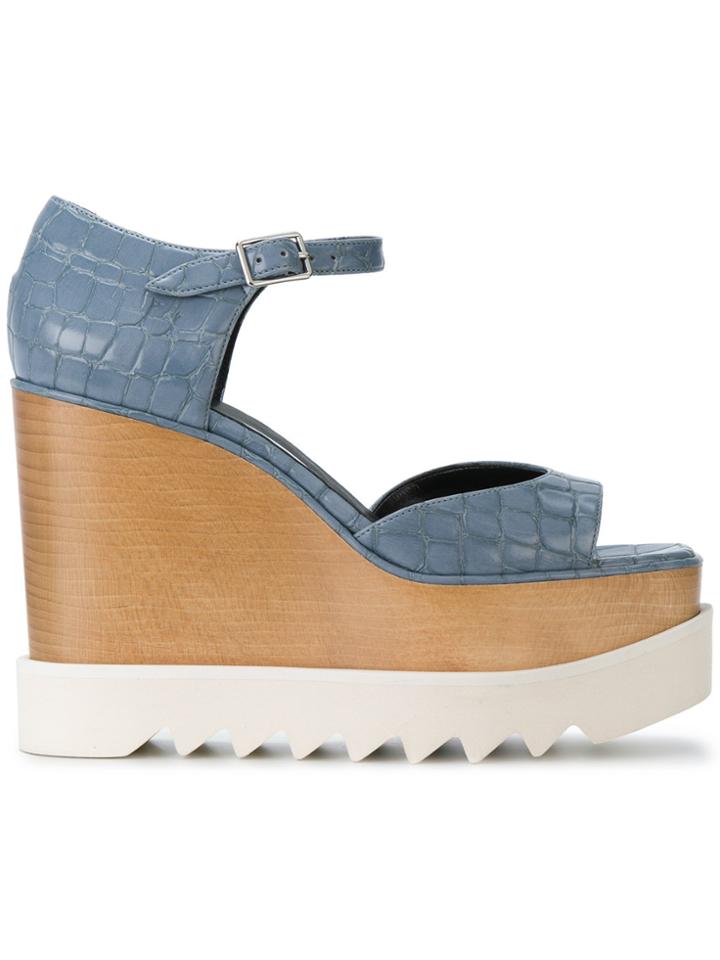 Stella Mccartney Elyse Platform Sandals - Blue