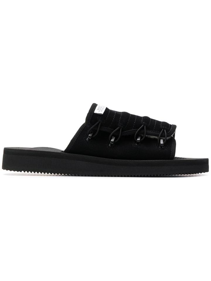 Suicoke Padded Slides - Black