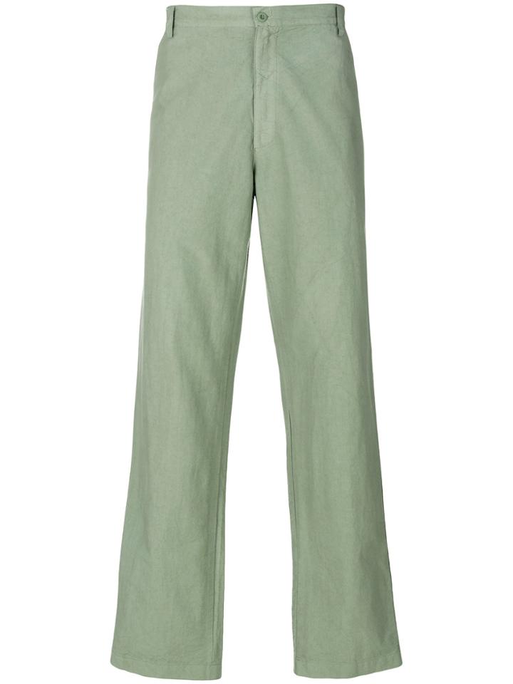 Labo Art Straight-leg Chinos - Green