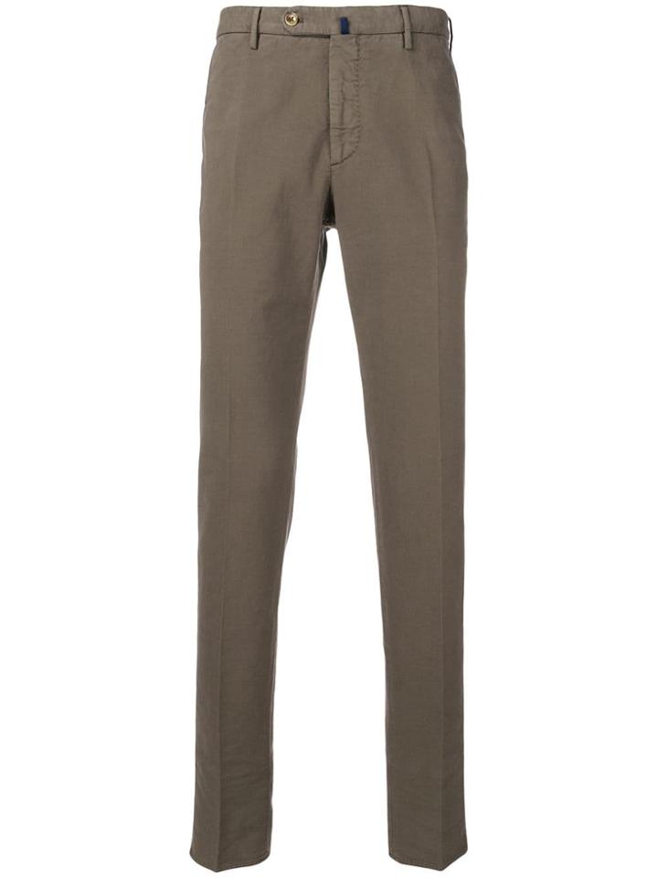 Incotex Slim-fit Tailored Trousers - Brown