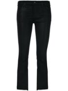 J Brand Fearless Cropped Jeans - Black