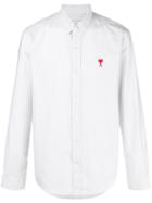 Ami Alexandre Mattiussi Ami De Caur Shirt - Grey