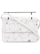 M2malletier Floral Print Shoulder Bag - Grey