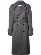 Maison Margiela Double Breasted Trench - Grey