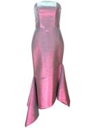 Christian Siriano Strapless Fitted Dress - Pink