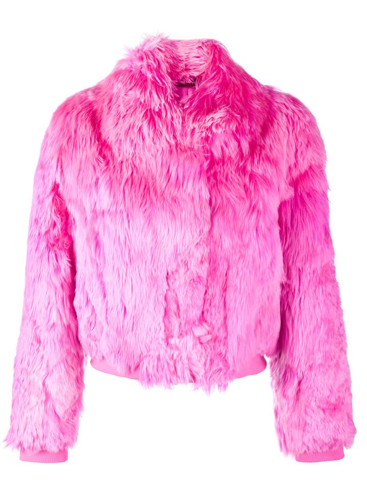 Sies Marjan Cropped Jacket - Pink & Purple