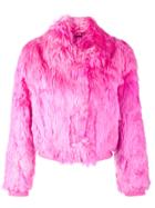Sies Marjan Cropped Jacket - Pink & Purple