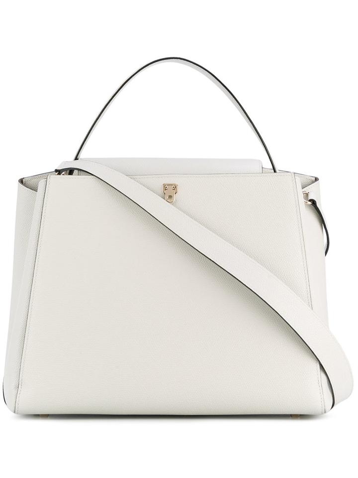 Valextra - Brera Bag - Women - Leather - One Size, Grey, Leather