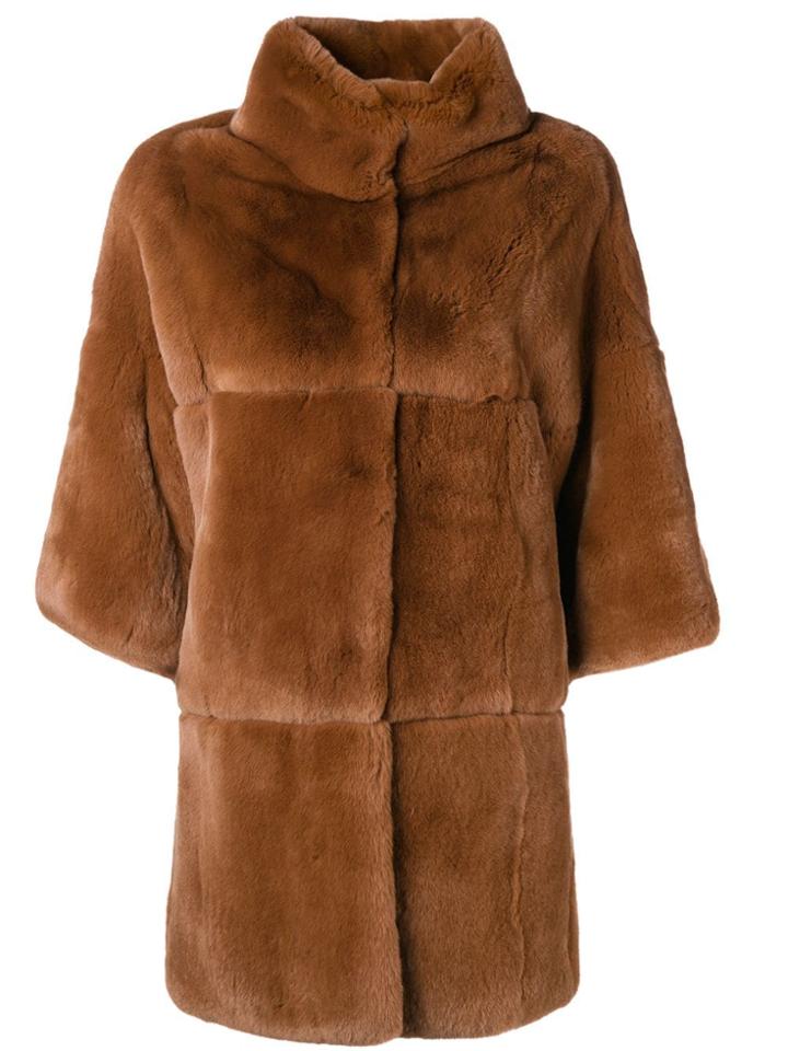 S.w.o.r.d 6.6.44 Oversized Coat - Brown