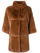 S.w.o.r.d 6.6.44 Oversized Coat - Brown
