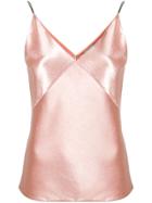 Vince V-neck Tank Top - Pink