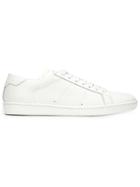Saint Laurent Court Classic Sneakers, Men's, Size: 7, White, Leather/rubber