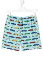 Mc2 Saint Barth - Teen Car Print Swim Shorts - Kids - Polyamide/polyester/spandex/elastane - 16 Yrs