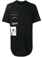 Julius Patch Detail T-shirt - Black