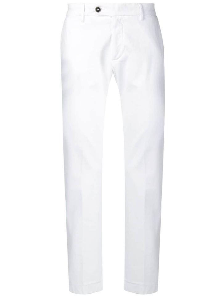 Al Duca D'aosta 1902 Straight Leg Trousers - White
