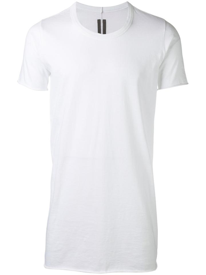 Round Neck T-shirt - Men - Cotton - S, White, Cotton, Rick Owens