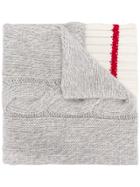 Gant By Michael Bastian Cable Knit Scarf - Grey