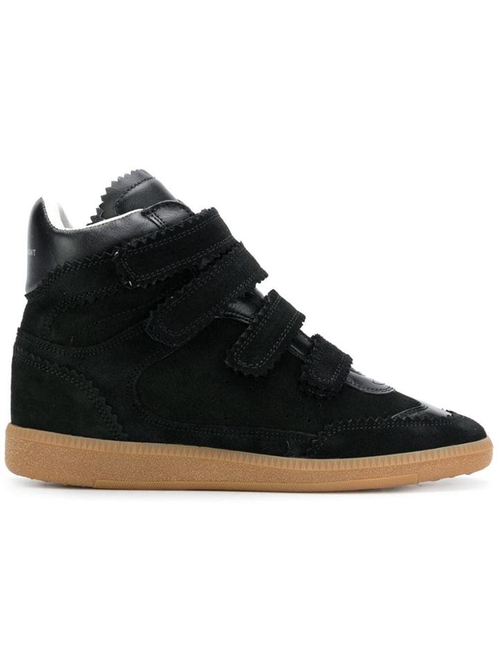 Isabel Marant High Platform Sneakers - Black