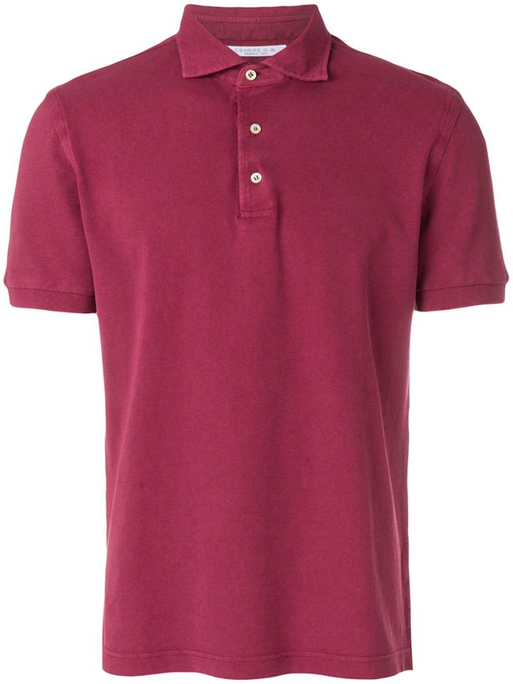 Cenere Gb Polo Shirt - Pink & Purple