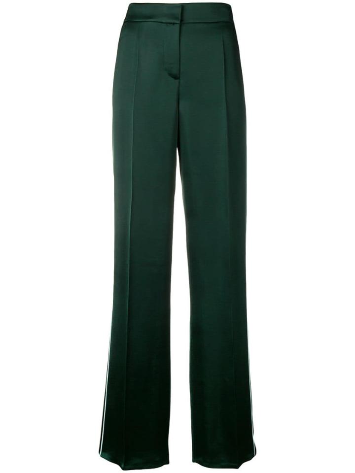 Peter Pilotto Satin Pyjama Trousers - Blue