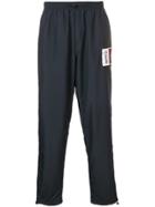Diadora Side Stripe Track Pants - Black