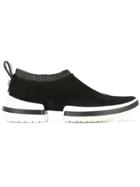 Stuart Weitzman Slip-on Sock Sneakers - Black