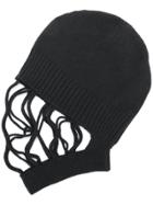 Rick Owens Mountain Skull Beanie - Black