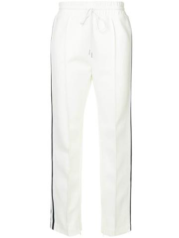 C & M Tapered Trousers - White