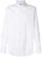 Finamore 1925 Napoli Long Sleeve Shirt - White