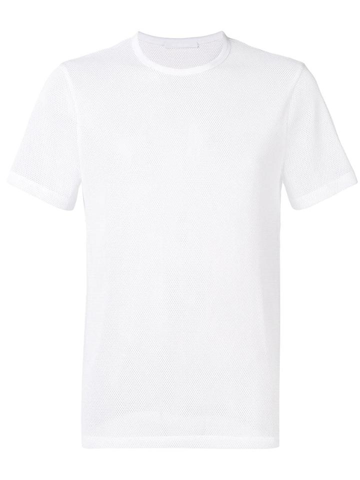 Helmut Lang Fishnet T-shirt - White