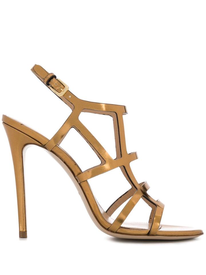 Deimille Multi-strap Sandals - Gold