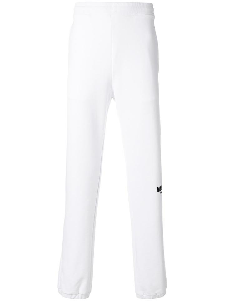 Msgm Classic Tracksuit Bottoms - White