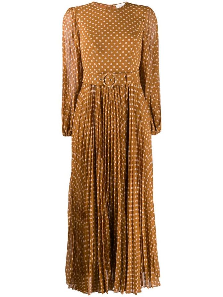 Zimmermann Polka Dot Print Dress - Neutrals
