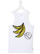 Stella Mccartney Kids Teen Go Bananas Print Tank Top - White