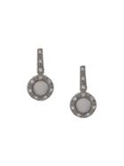 V Jewellery Blue Chalcedony Earrings - Silver