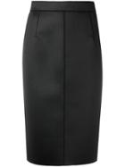 No21 Midi Pencil Skirt - Black