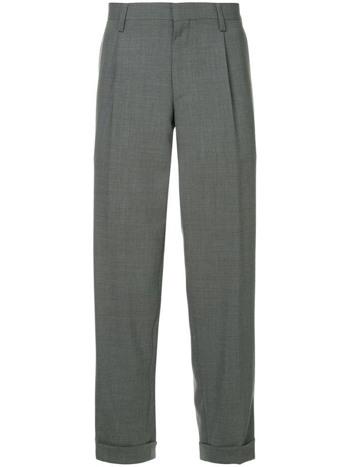 Kolor Tapered Tailored Trousers - Grey