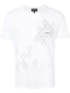 Emporio Armani Diamond Effect T-shirt - White