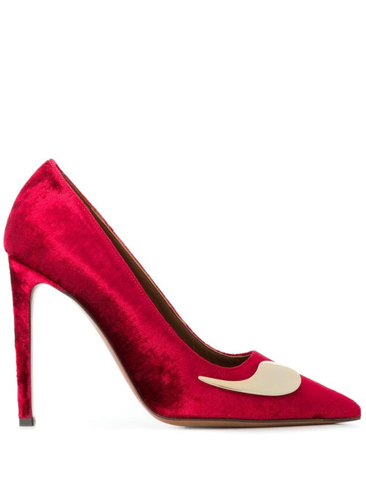 L'autre Chose Wing Pumps - Red